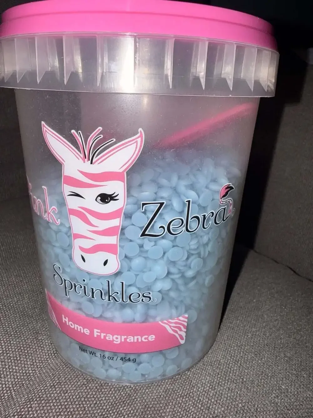 Pink Zebra Blue Lotus Sprinkles Home Fragrance 16oz